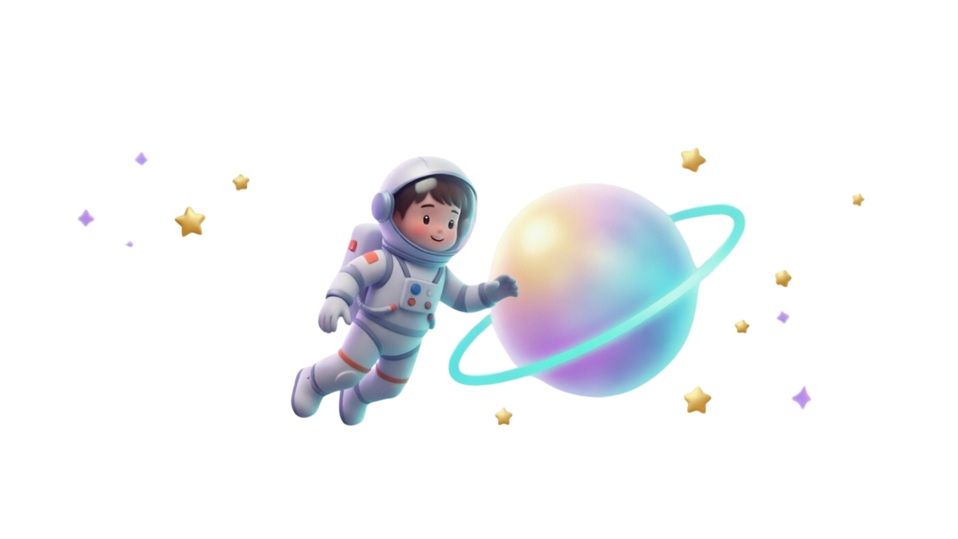 星瀚未來教育 3D 太空人吉祥物|藍田 AI & STEAM 教育